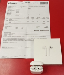 Apple Airpods 2019 MV7N2ZM/A  použité záruka 4/2026 Alza