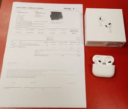 Apple Airpods 3. GEN. MME732M/A krátce použité záruka 2/2027 iStyle 