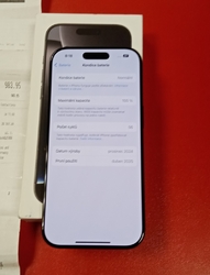 Apple iPhone 16 Pro 128GB záruka Apple 10 měsíců použitý