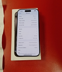 Apple iPhone 16 Pro 128GB záruka Apple 10 měsíců použitý