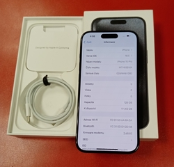 Apple iPhone 15 Pro 128GB použitý - stav A 