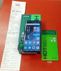 Infinix Hot 50 Pro+ 8GB/256GB záruka Alza 23,5 měsíců rozbalený