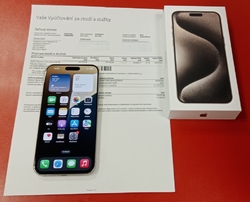Apple iPhone 15 Pro Max 256GB  použitý - stav A 