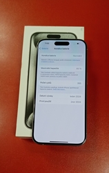 Apple iPhone 15 Pro 128GB použitý - stav A 