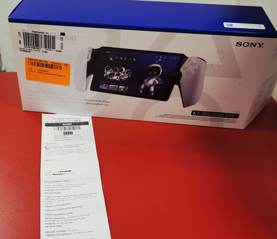 Sony PlayStation Portal  Remote Player odzkoušený - stav A - kopie