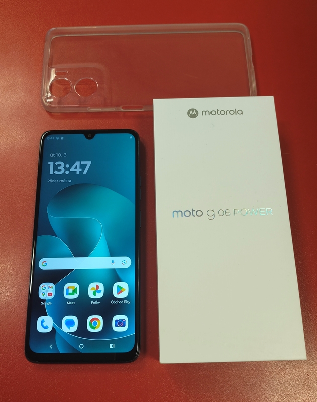 Motorola Moto G06 Power 4GB/256GB použitý stav A 