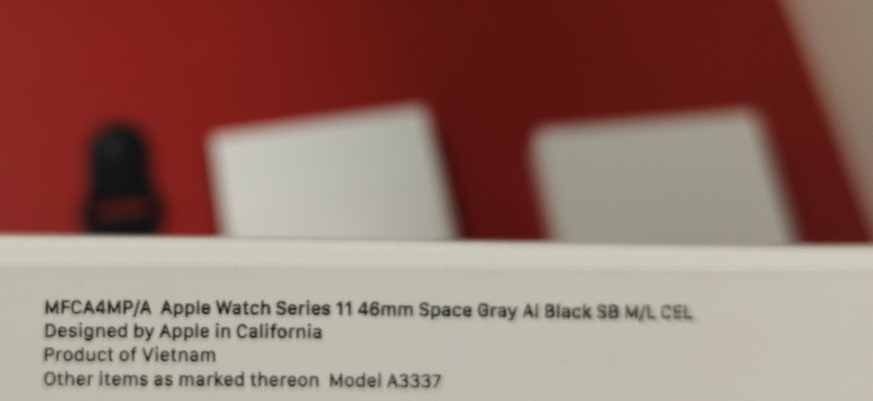 Apple Watch 11 46mm  Cellular záruka 23 měs Vodafone odzkoušené