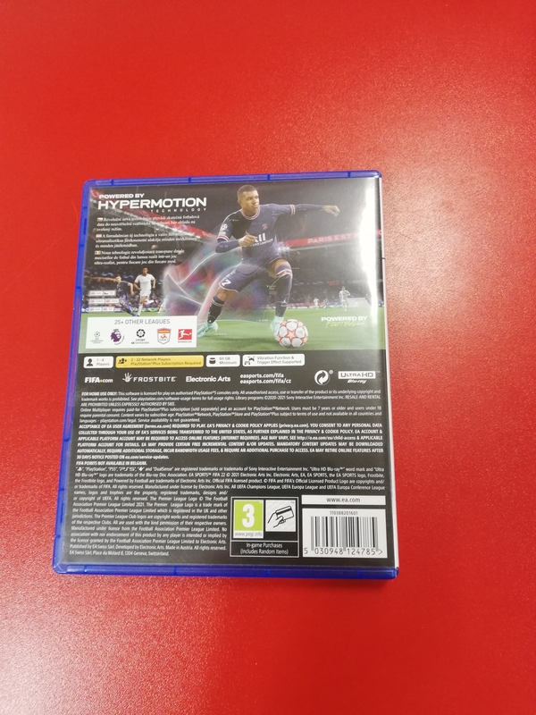Fifa 22 pro PS5 použitá