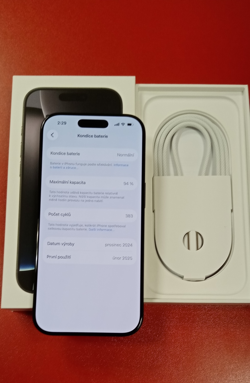 Apple iPhone 16 Pro 128GB použitý 