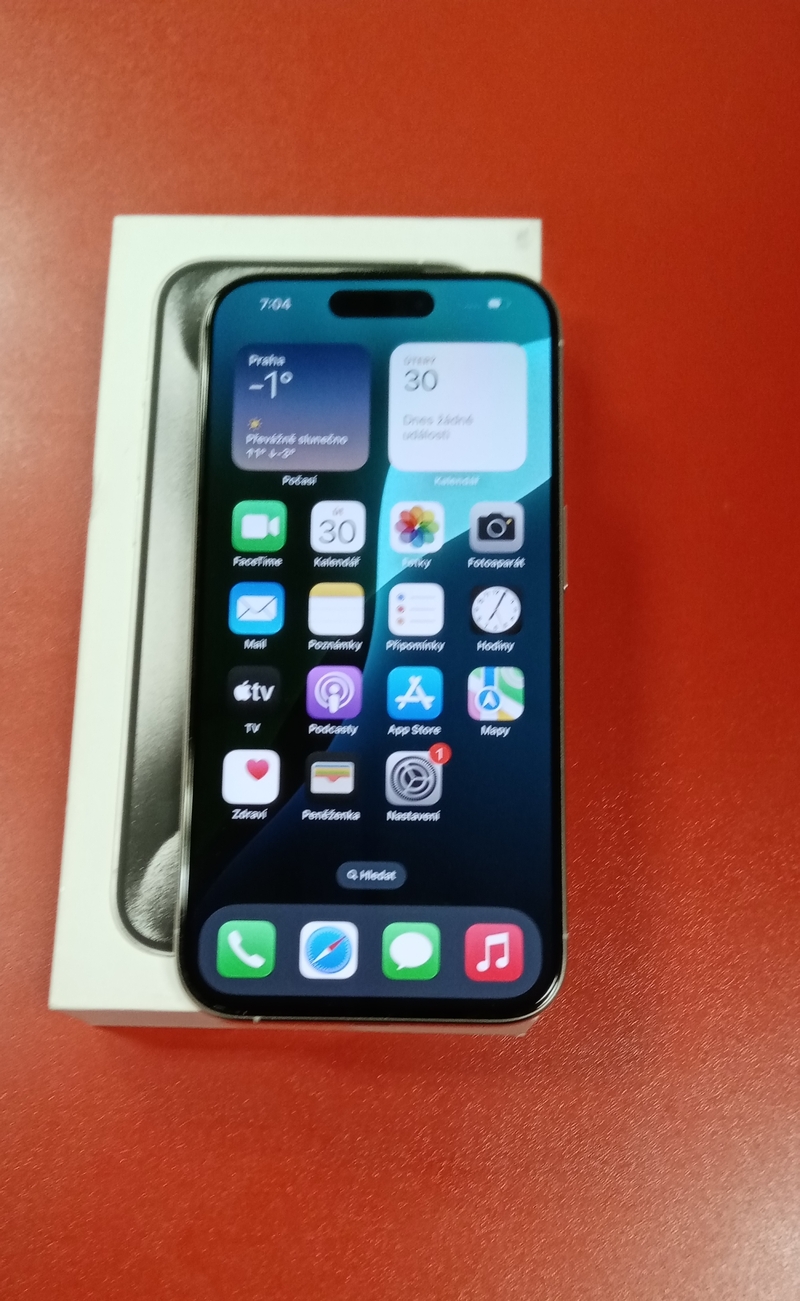 Apple iPhone 15 Pro 128GB použitý - stav A 