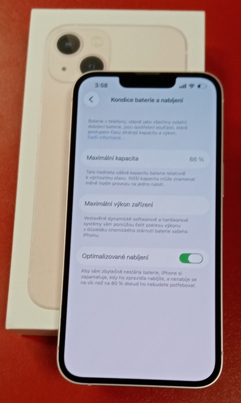 Apple iPhone 13 128GB použitý stav A-