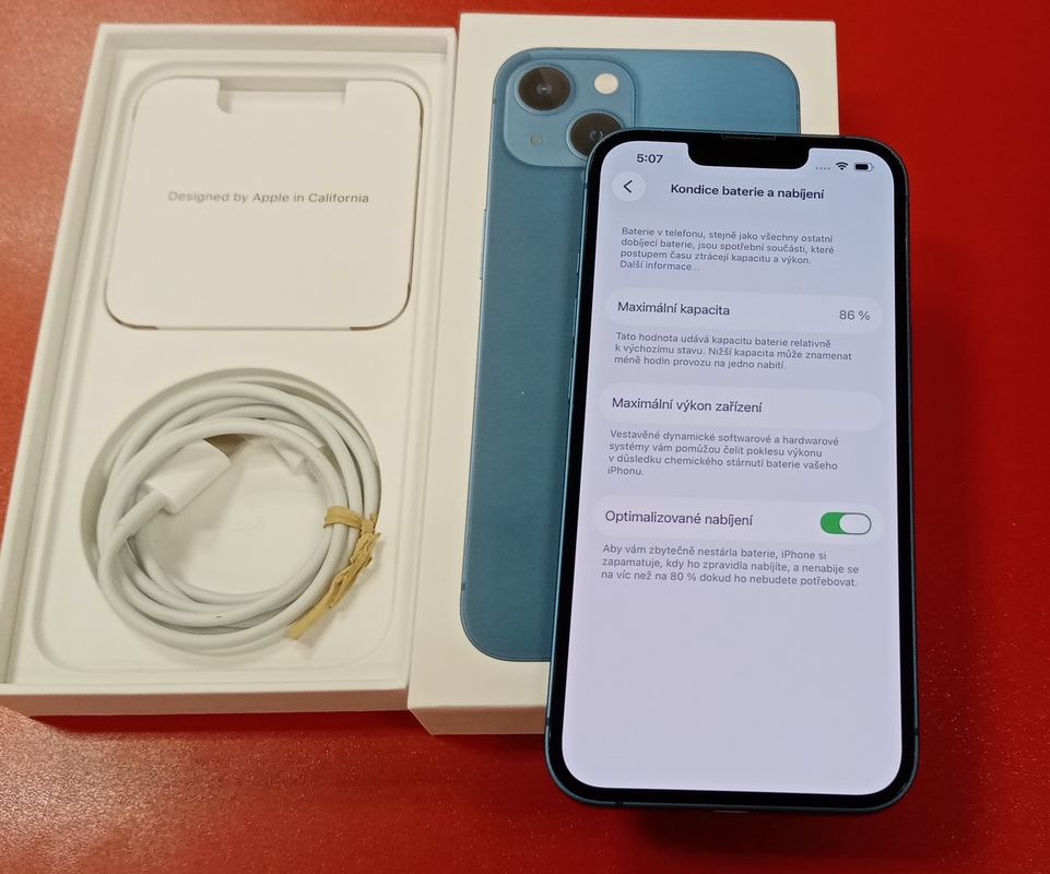 Apple iPhone 13 128GB použitý stav A Blue